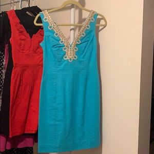 Lilly Pulitzer Blue Dress Like New